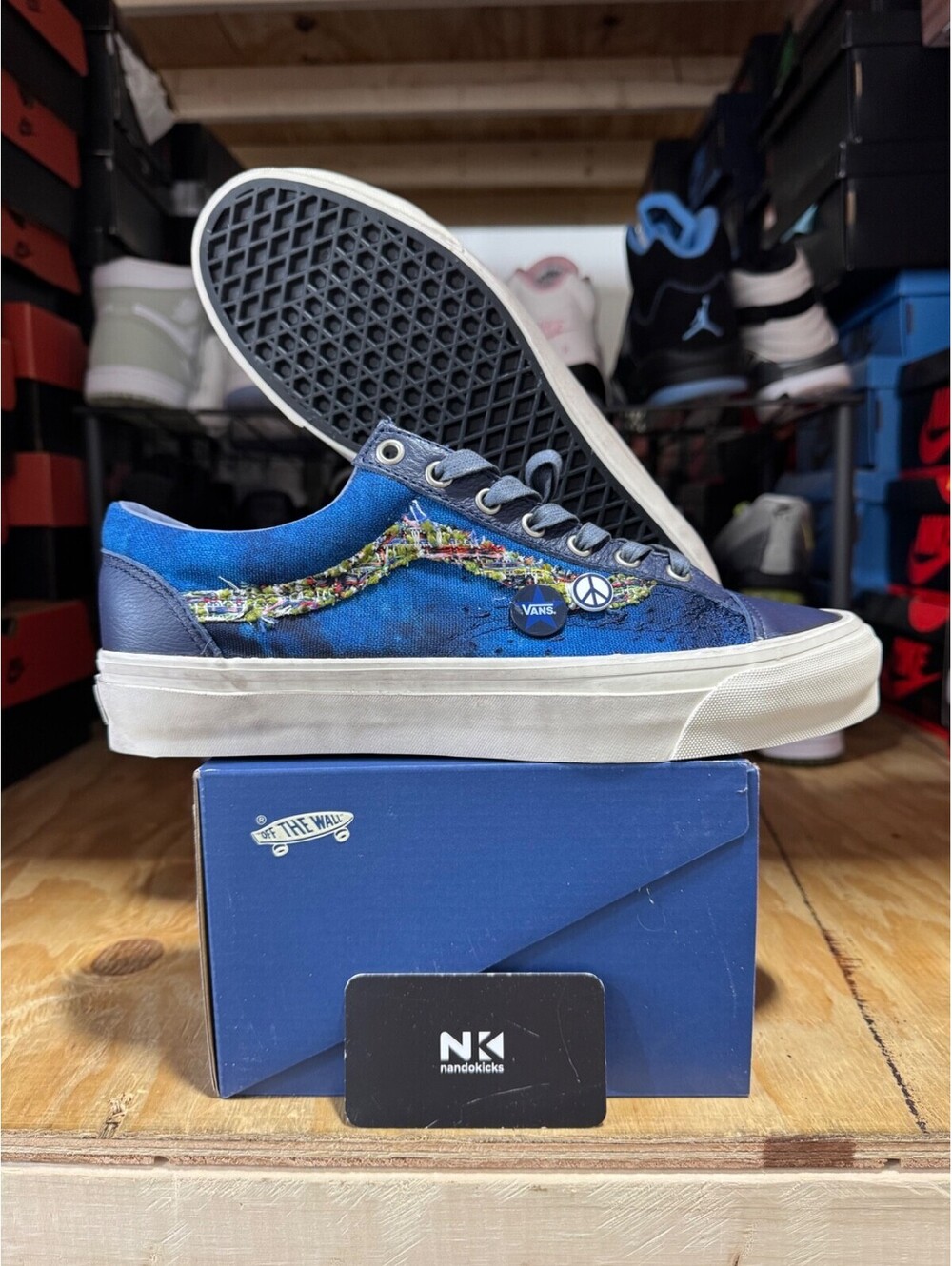 Vans Old Skool 36 Souvenir 'Navy' VN000E8VNVY BRAND NEW MENS SIZE 8